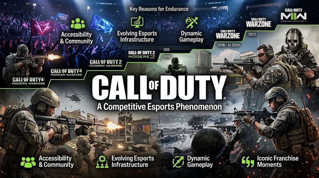 Why Call of Duty Became One of Competitive Gaming’s Most Enduring Franchises
