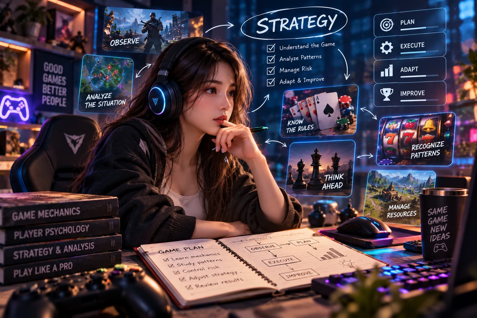 Skill, Chance and Strategy: Why Different Games Create Different Kinds of Competition
