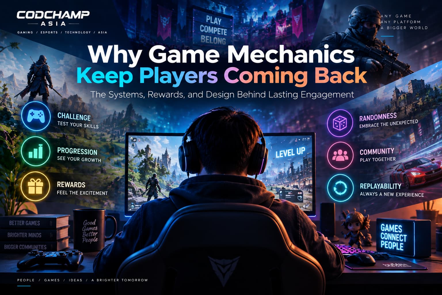 Why Game Mechanics Keep Players Coming Back to Digital Games
